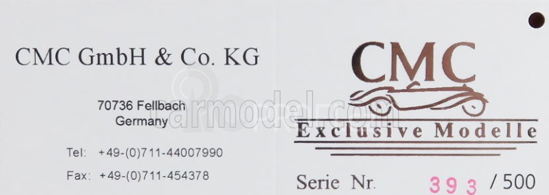 Cmc Bugatti T35 N 5 Nation Coulor Project Argentina 1924 1:18 Světle Modrá Bílá