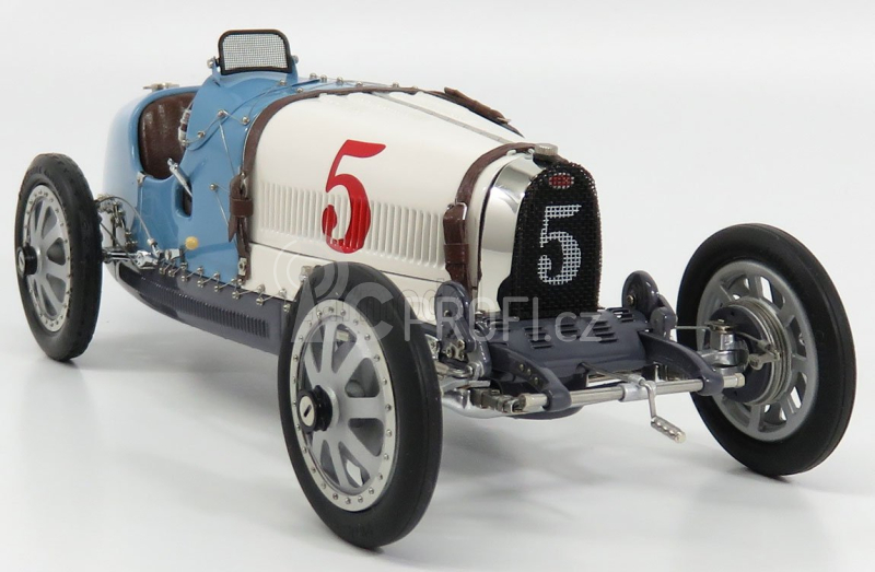 Cmc Bugatti T35 N 5 Nation Coulor Project Argentina 1924 1:18 Světle Modrá Bílá