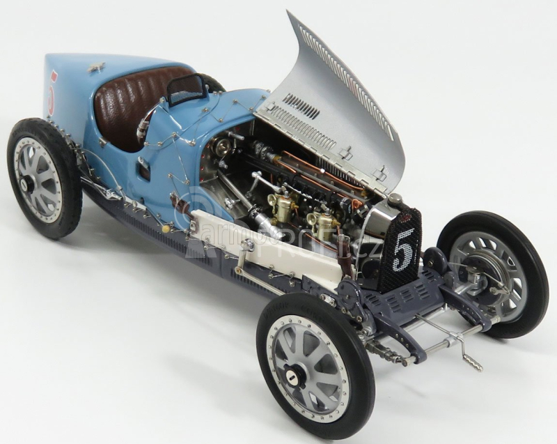 Cmc Bugatti T35 N 5 Nation Coulor Project Argentina 1924 1:18 Světle Modrá Bílá