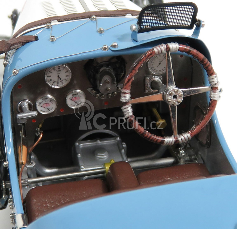 Cmc Bugatti T35 N 5 Nation Coulor Project Argentina 1924 1:18 Světle Modrá Bílá