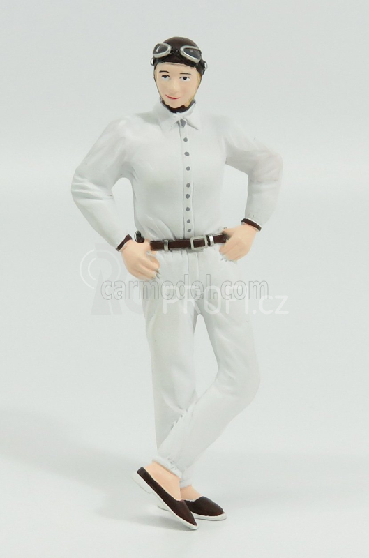 Cmc Bugatti T35 N 58 With Driver Figure 1924 1:18 Žlutá