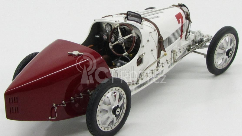 Cmc Bugatti T35 N 7 Gp National Colour Project Poland 1924 1:18 Bílá Červená