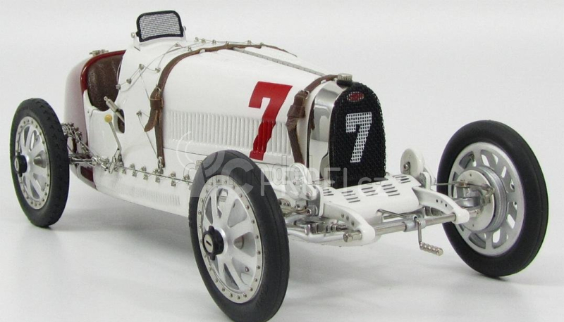 Cmc Bugatti T35 N 7 Gp National Colour Project Poland 1924 1:18 Bílá Červená