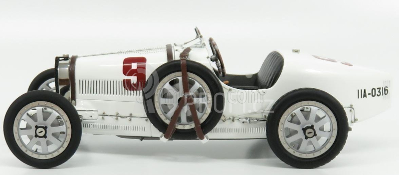 Cmc Bugatti T35 N 9 Nation Coulor Project Germany 1924 1:18 Bílá