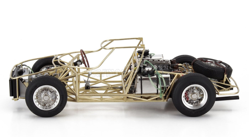 Cmc Ferrari 250lm Car Body + Rolling Chassis 1963 - Con Vetrina - With Showcase 1:18 Red