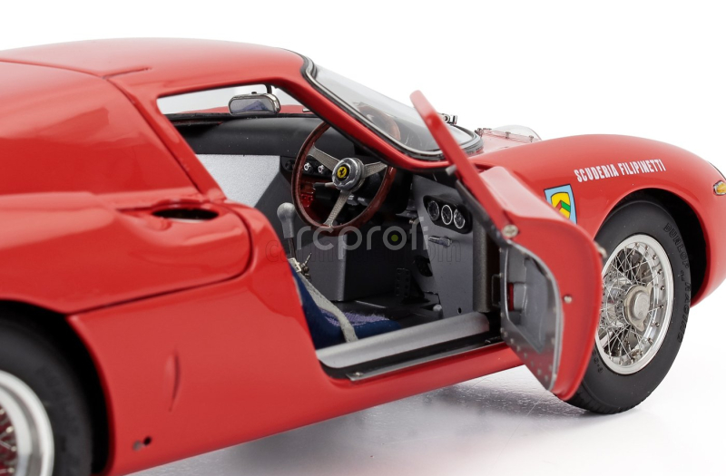 Cmc Ferrari 250lm Ch.n5899 Team Scuderia Filipinetti N 31 Winner Monza 1964 Nino Vaccarella 1:18 Red
