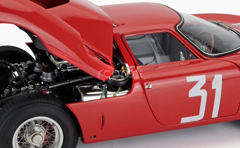 Cmc Ferrari 250lm Ch.n5899 Team Scuderia Filipinetti N 31 Winner Monza 1964 Nino Vaccarella 1:18 Red