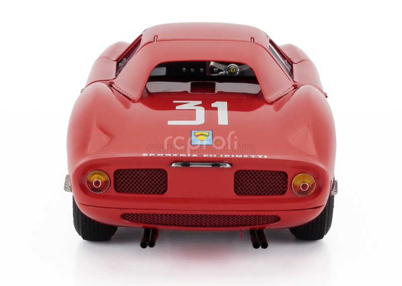 Cmc Ferrari 250lm Ch.n5899 Team Scuderia Filipinetti N 31 Winner Monza 1964 Nino Vaccarella 1:18 Red