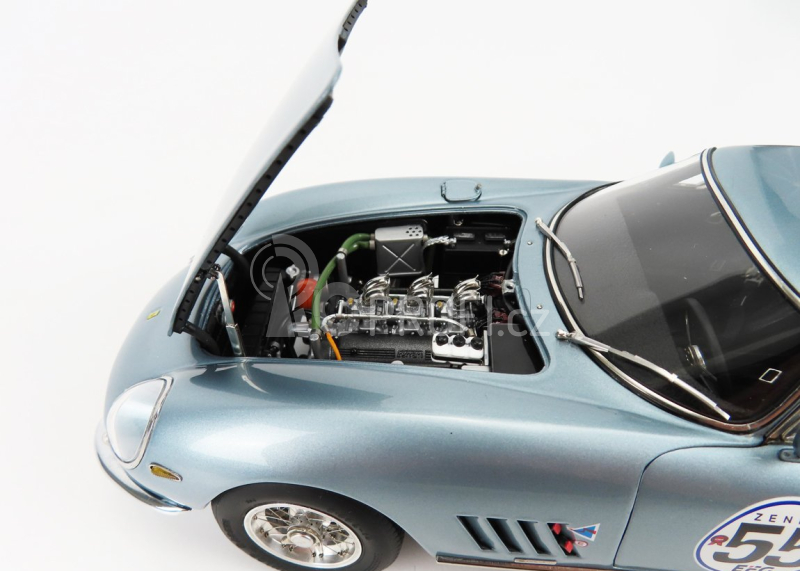 Cmc Ferrari 275 Gtb/c Competizione Ch.9057 N 55 1966 1:18 Světle Modrá Met