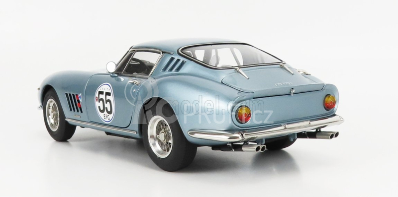 Cmc Ferrari 275 Gtb/c Competizione Ch.9057 N 55 1966 1:18 Světle Modrá Met