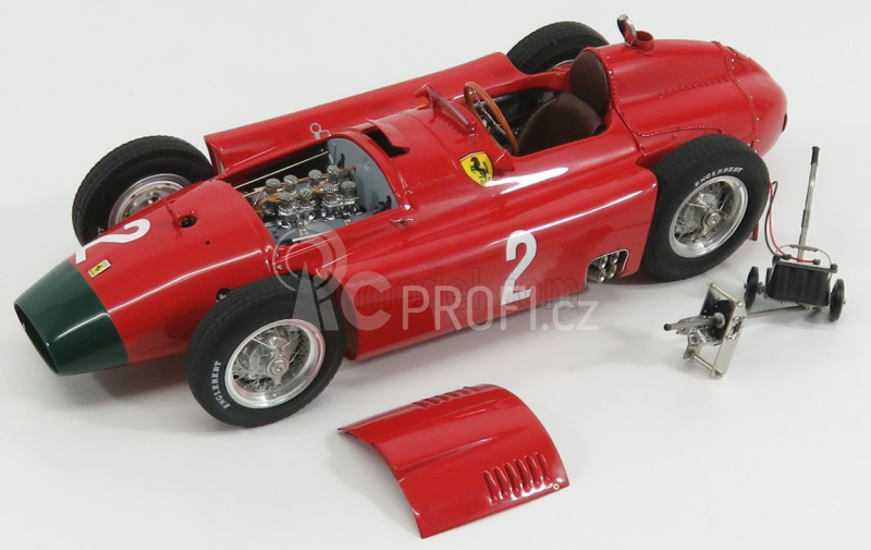 Cmc Ferrari F1  D50 Long Nose N 2 German Gp 1956 Collins 1:18 Červená Zelená