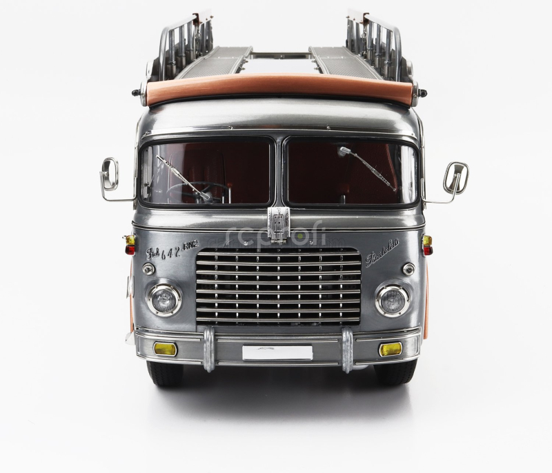 Cmc Fiat 642rn2 Truck Bartoletti F1 Ferrari Car Transporter 1957 1:18 Čirá Povrchová Úprava Šedá