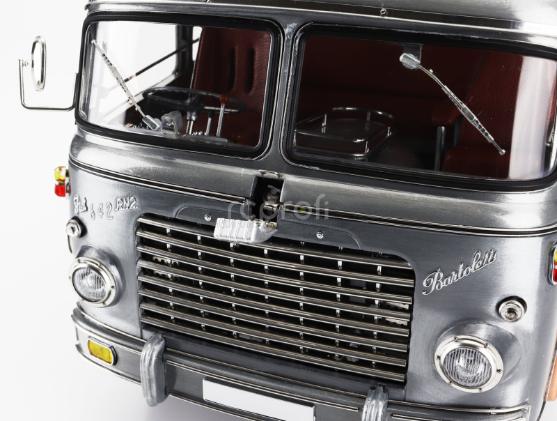 Cmc Fiat 642rn2 Truck Bartoletti F1 Ferrari Car Transporter 1957 1:18 Čirá Povrchová Úprava Šedá