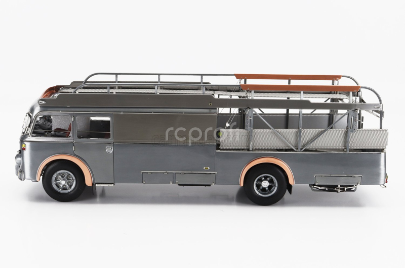 Cmc Fiat 642rn2 Truck Bartoletti F1 Ferrari Car Transporter 1957 1:18 Čirá Povrchová Úprava Šedá