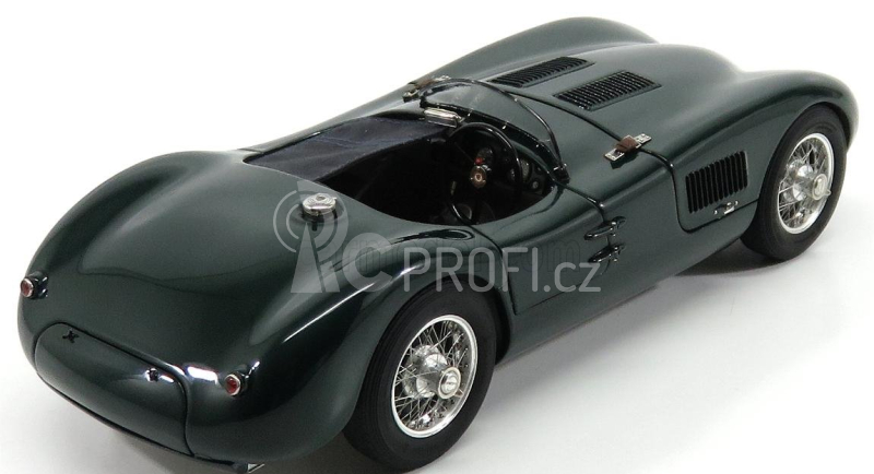 Cmc Jaguar C-type Spider Street Version 1952 1:18 Britská Závodní Zelená
