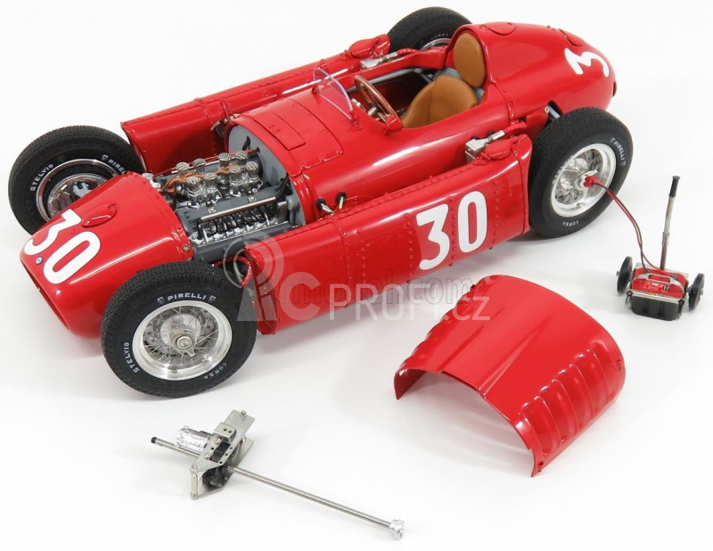 Cmc Lancia F1  D50 N 30 Monaco Gp 1955 Eugenio Castellotti 1:18 Red