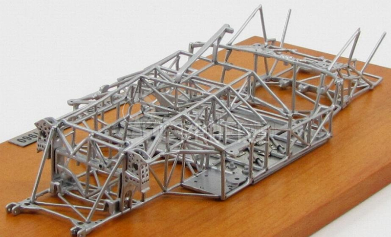 Cmc Maserati Telaio - Tipo 61 Birdcage Chassis 1960 1:18 Silver