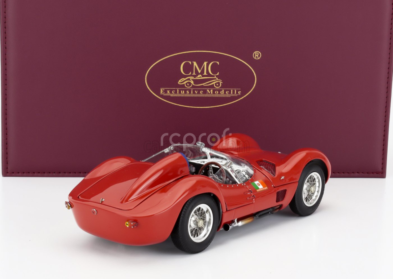 Cmc Maserati Tipo 61 2.9l S4 Spider Birdcage Goodwood Revival 2008 1:18 Red