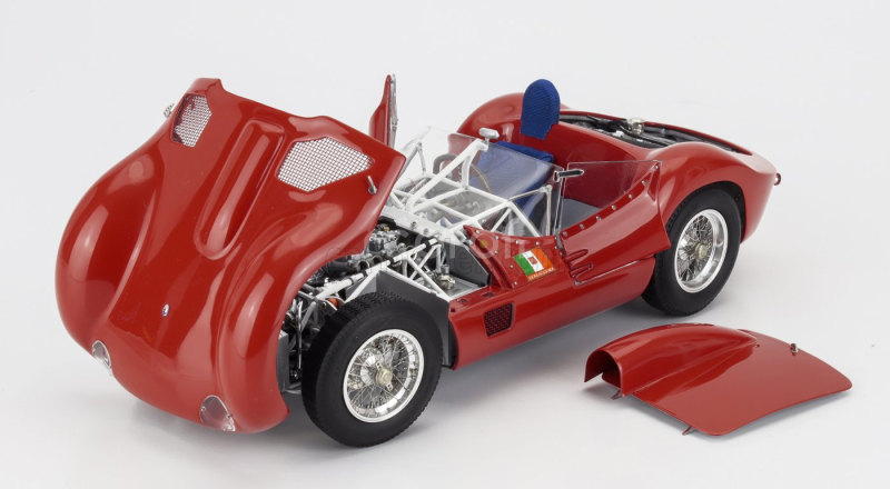 Cmc Maserati Tipo 61 2.9l S4 Spider Birdcage Goodwood Revival 2008 1:18 Red