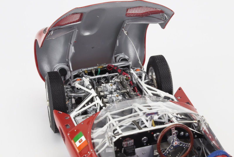 Cmc Maserati Tipo 61 2.9l S4 Spider Birdcage Goodwood Revival 2008 1:18 Red