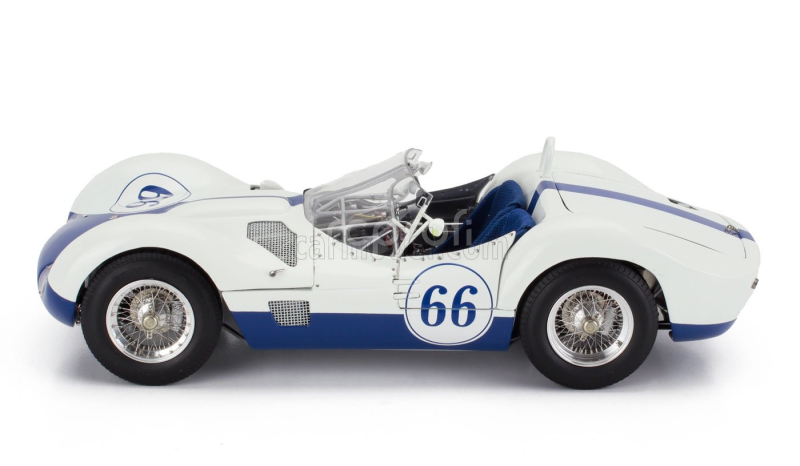 Cmc Maserati Tipo 61 2.9l S4 Spider Birdcage N 66 Winner Castle Rock Colorado Scca 1960 Jim Hall 1:18 Bílá Modrá