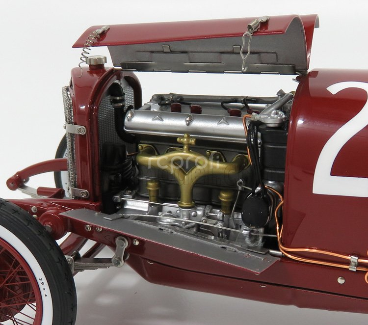 Cmc Mercedes benz 2000 Spider N 23 3rd Targa Florio 1924 A.neubauer 1:18 Bordeaux