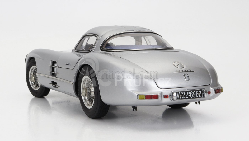 Cmc Mercedes benz 300 Slr Coupe N T1 Rac Tourist Trophy 1955 1:18 Silver