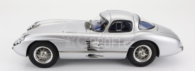 Cmc Mercedes benz 300 Slr Uhlenhaut Coupe N 15 Sweden Gp 1955 1:18 Silver