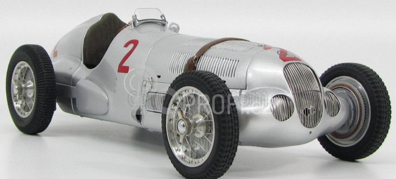 Cmc Mercedes benz F1  W125 N 2 Gp Donington 1937 H.lang 1:18 Silver