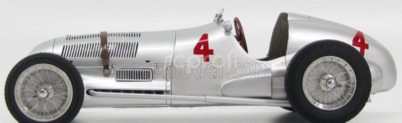 Cmc Mercedes benz F1  W125 N 4 Gp Donington 1937 R.seaman 1:18 Silver