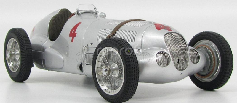 Cmc Mercedes benz F1  W125 N 4 Gp Donington 1937 R.seaman 1:18 Silver
