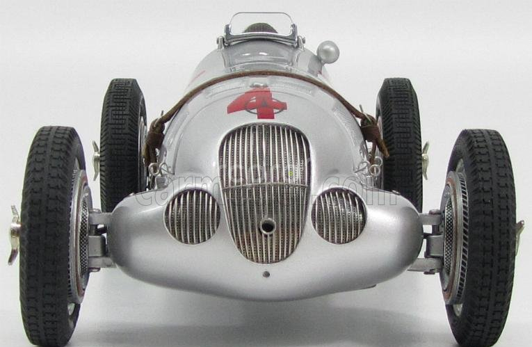Cmc Mercedes benz F1  W125 N 4 Gp Donington 1937 R.seaman 1:18 Silver