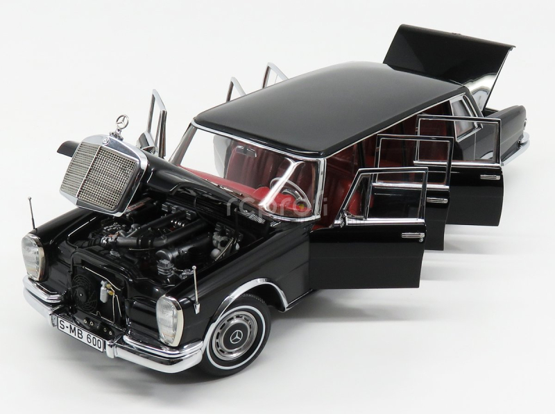 Cmc Mercedes benz S-class 600 Pullman W100 1963 1:18 Black