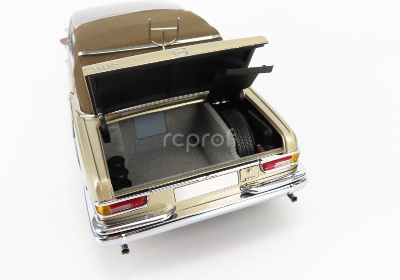 Cmc Mercedes benz S-class 600 Pullman (w100) Landaulet Soft-top Semiconvertible 1972 1:18 Gold Met