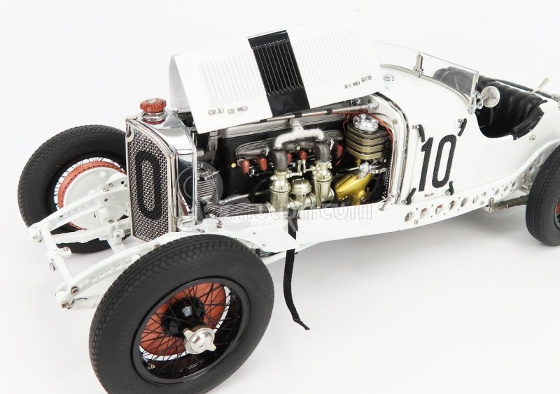 Cmc Mercedes benz Sskl Spider N 10 German Gp 1931 Hans Stuck 1:18 Bílá