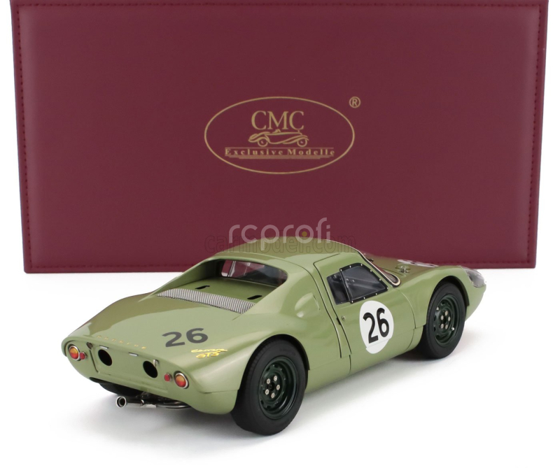Cmc Porsche 904 Carrera Gts Ch.904-025 N 26 Silverstone International Grand Touring 1964 Innes Ireland 1:18 Zelená