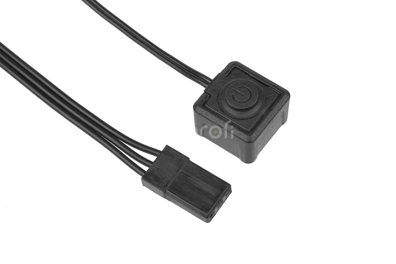 CMM-10 Racing Controller - 2-3S - 220A - senzorový regulátor - černý/červený