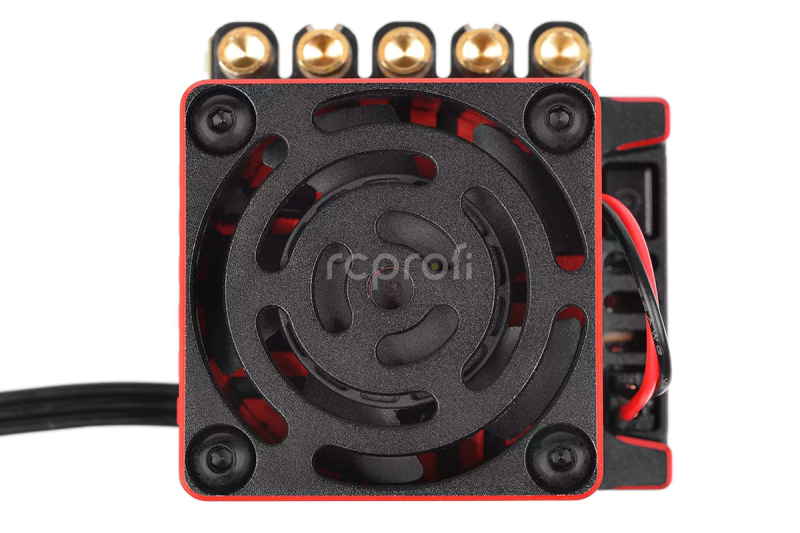 CMM-10 Racing Controller - 2-3S - 220A - senzorový regulátor - černý/červený