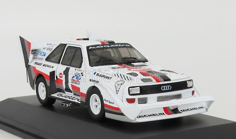 Cmr Audi Quattro Sport S1 E2 N 1 Winner Rally Pikes Peak Hill Climb 1987 W.rohrl 1:43 Žlutá Bílá Červená