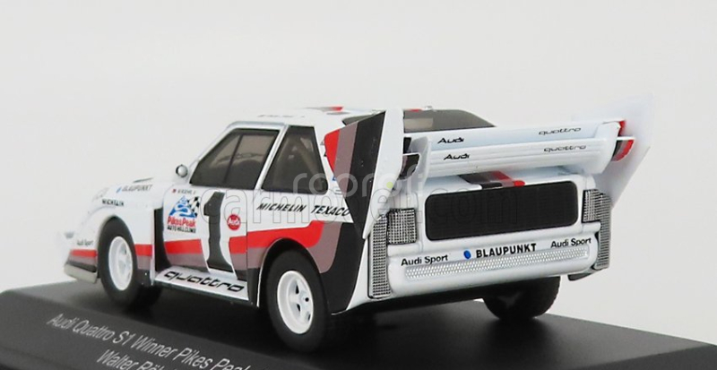 Cmr Audi Quattro Sport S1 E2 N 1 Winner Rally Pikes Peak Hill Climb 1987 W.rohrl 1:43 Žlutá Bílá Červená