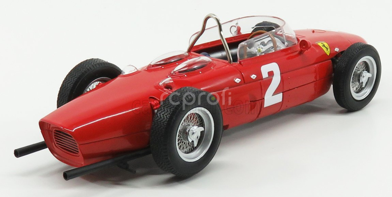 Cmr Ferrari F1  Dino 156 Sharknose N 2 World Champion Winner Italian Monza Gp 1961 Phil Hill 1:18 Red