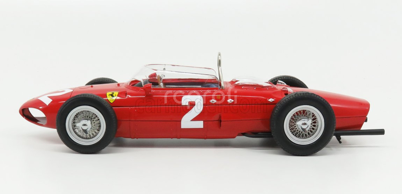 Cmr Ferrari F1  Dino 156 Sharknose N 2 World Champion Winner Italian Monza Gp 1961 Phil Hill 1:18 Red
