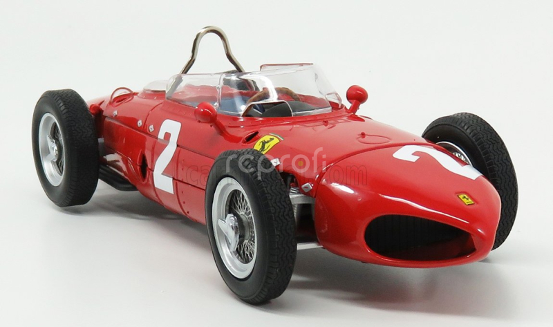 Cmr Ferrari F1  Dino 156 Sharknose N 2 World Champion Winner Italian Monza Gp 1961 Phil Hill 1:18 Red
