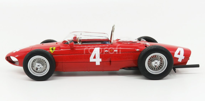 Cmr Ferrari F1  Dino 156 Sharknose N 4 World Champion Winner Belgian Gp Phil Hill 1961 1:18 Red