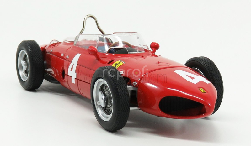 Cmr Ferrari F1  Dino 156 Sharknose N 4 World Champion Winner Belgian Gp Phil Hill 1961 1:18 Red