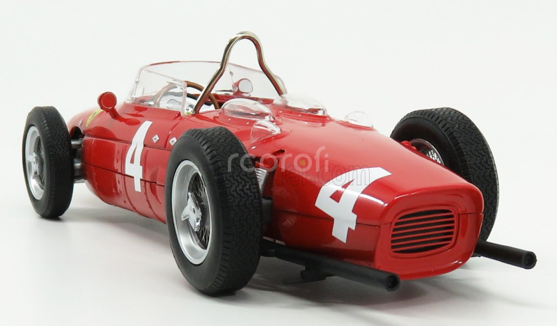 Cmr Ferrari F1  Dino 156 Sharknose N 4 World Champion Winner Belgian Gp Phil Hill 1961 1:18 Red