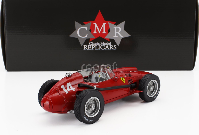 Cmr Ferrari F1  Dino 246 N 14 2nd Italy Gp Monza Mike Hawthorn 1958 World Champion 1:18 Red