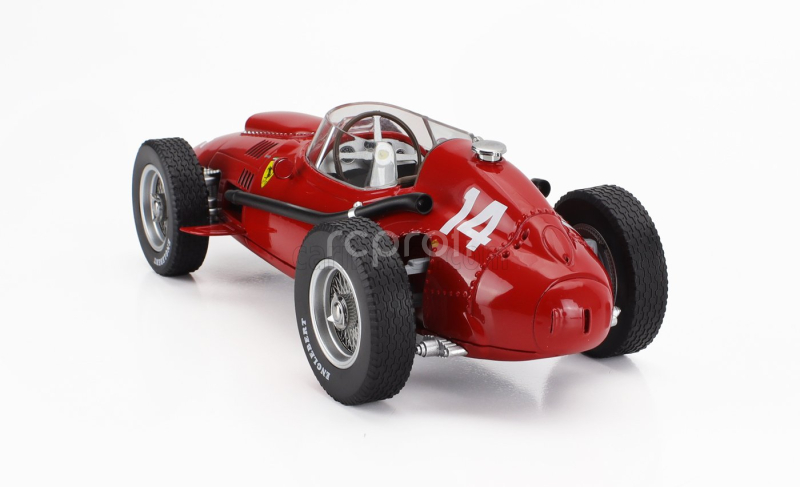 Cmr Ferrari F1  Dino 246 N 14 2nd Italy Gp Monza Mike Hawthorn 1958 World Champion 1:18 Red