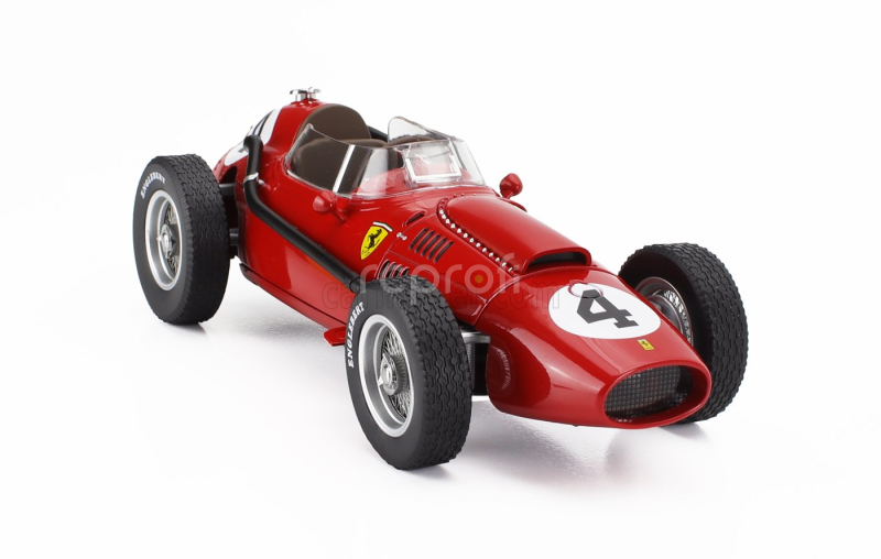 Cmr Ferrari F1  Dino 246 N 4 Winner French Gp Mike Hawthorn 1958 World Champion 1:18 Red