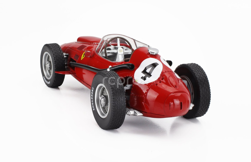 Cmr Ferrari F1  Dino 246 N 4 Winner French Gp Mike Hawthorn 1958 World Champion 1:18 Red